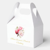 Ballotins Sweet 16 Personalized Floral Party Favors (Verso)