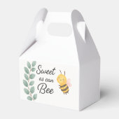 Ballotins Sweet as Can Bee Baby Shower Favor Box (Arrière)