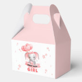 Ballotins Sweet Baby Elephant Baby shower (Verso)