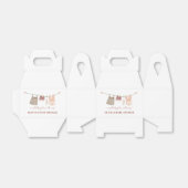 Ballotins Sweet Boho Clothesline Baby shower fille (Déplié)