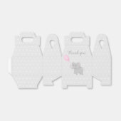 Ballotins Sweet Box Baby shower fille (Déplié)