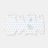 Ballotins Sweet Box Baby shower garçon bleu (Déplié)