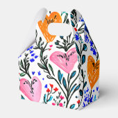 Ballotins Sweet Floral Hearts Gift Box (Verso)