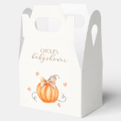 Ballotins Sweet Little Citrouille Bow Baby shower d'automne (Ouvert)