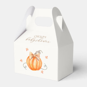 Ballotins Sweet Little Citrouille Bow Baby shower d'automne