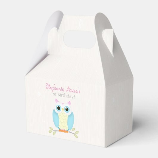 Ballotins Sweet Owl Anniversaire (Verso)