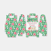 Ballotins Sweet Peach Girls 1er anniversaire (Déplié)