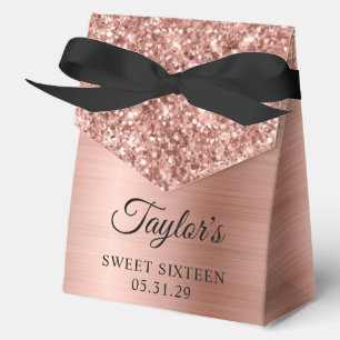 Ballotins Sweet sixteen de glamme or Rose