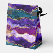 Ballotins Sweet sixteen de Merci d'agate bleu violet (Arrière)