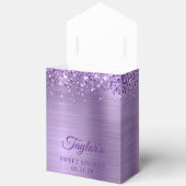 Ballotins Sweet sixteen glamé violet clair (Ouvrir)