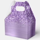 Ballotins Sweet sixteen glamé violet clair (Verso)