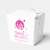 Ballotins Sweet sixteen Pink Disco Ball 16e fête d'anniversa (Arrière)
