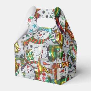 Ballotins Sweet Snowmen ballotin gable