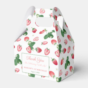 Ballotins Sweet Summer Strawberries Fille fête d'anniversair