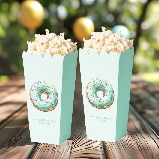 Ballotins Sweet Time Pastel Green Donut Anniversaire