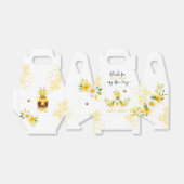 Ballotins Sweet to bee one Bumble bee 1er anniversaire (Déplié)