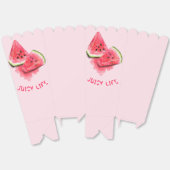 Ballotins Sweet Watermelon Party Popcorn Box - Texte personn (Déplié)