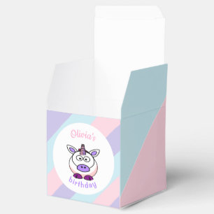 Ballotins Symbole d'anniversaire de la licorne personnalisée