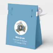 Ballotins Symbole de la Sicile Trinacrie Méduse Bleu sicilie (Arrière)