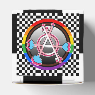 Ballotins Symbole de l'anarchie du genre, emblème sur damier