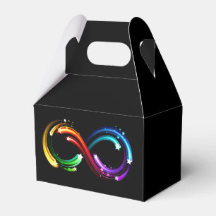 Ballotins Symbole de l'infini des comètes arc-en-ciel