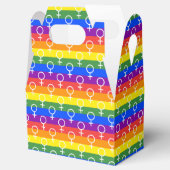 Ballotins Symbole féminin Motif arc-en-ciel (Ouvert)