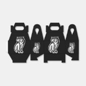 Ballotins Symbole hibou blanc (Déplié)