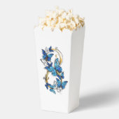 Ballotins Symbole infini de papillons Morpho bleus (Sauté)