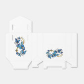 Ballotins Symbole infini de papillons Morpho bleus (Déplié)