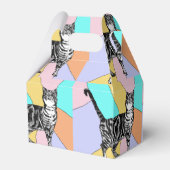 Ballotins Tabby Cat Pastel Anniversaire Chats Ballotin (Arrière)