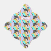 Ballotins Tabby Cat Pastel Anniversaire Chats Ballotin (Déplié)