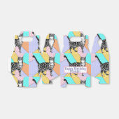 Ballotins Tabby Cat Pastel Anniversaire Chats Ballotin (Déplié)