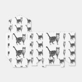 Ballotins Tabby Chat Noir fête d'anniversaire Ballotin de gâ (Déplié)