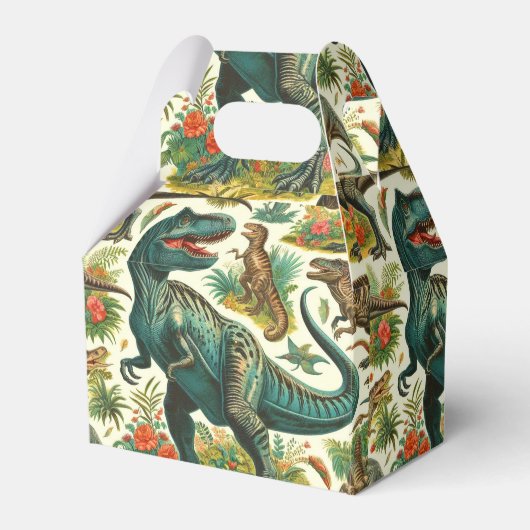Ballotins Tableau Dinosaure vintage (Verso)