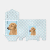 Ballotins Tableau Rhodesian Ridgeback - Art Chien original (Déplié)