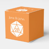 Ballotins Tabletop Chic en Ballotin orange (Verso)