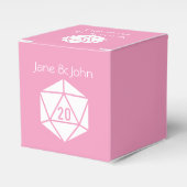 Ballotins Tabletop Chic en Ballotin rose pétale (Verso)