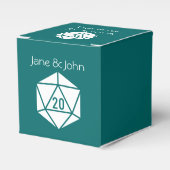 Ballotins Tabletop Chic en Ballotin Turquoise (Verso)