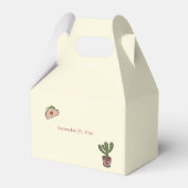 Ballotins Taco 'À propos d'amour Fiesta Thème Couples Douche (Arrière)