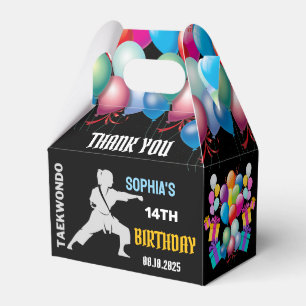 Ballotins Taekwondo fête d'anniversaire, joueuse de taekwond