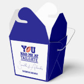 Ballotins Tailgate Célébrons Blue Bridal Couple Douche (Ouvert)