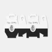 Ballotins Tangle Art : Motif floral - (Déplié)