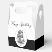 Ballotins Tangle Art : Motif floral - (Ouvert)