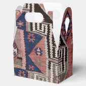 Ballotins Tapis perse rouge oriental antique (Ouvert)