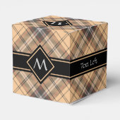 Ballotins Tartan beige et Brown (Arrière)