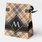 Ballotins Tartan beige et Brown (Arrière)