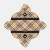 Ballotins Tartan beige et Brown (Déplié)