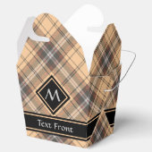 Ballotins Tartan beige et Brown (Ouvert)