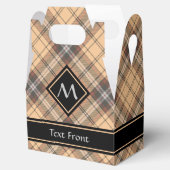 Ballotins Tartan beige et Brown (Ouvert)
