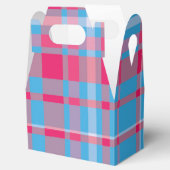 Ballotins Tartan bleu et rouge (Ouvert)